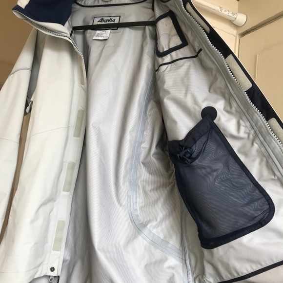 Vintage Atlantis Sailing waterproof rain jacket - Picture 2 of 6